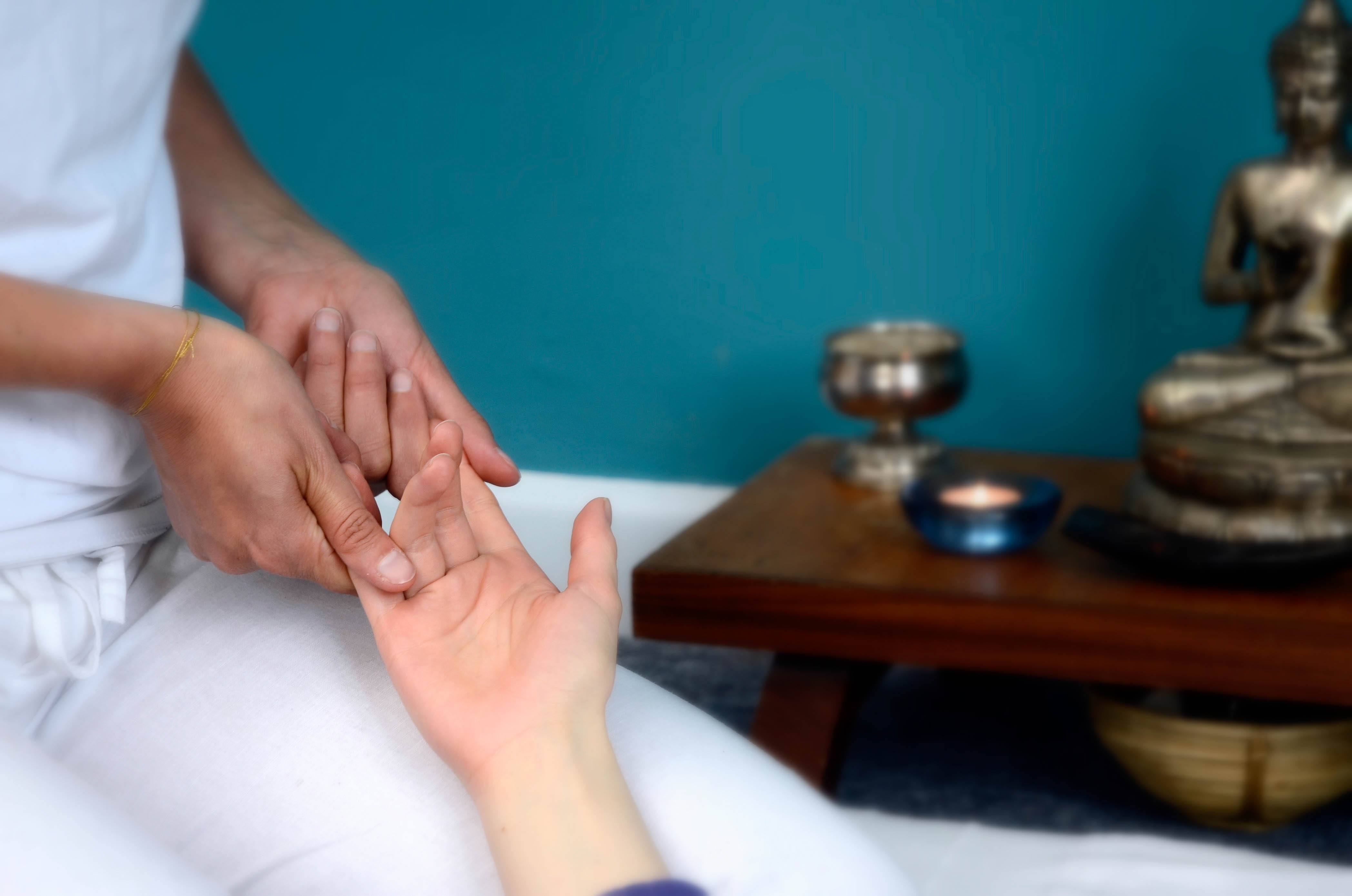Shiatsu touch Photo by David P Granero